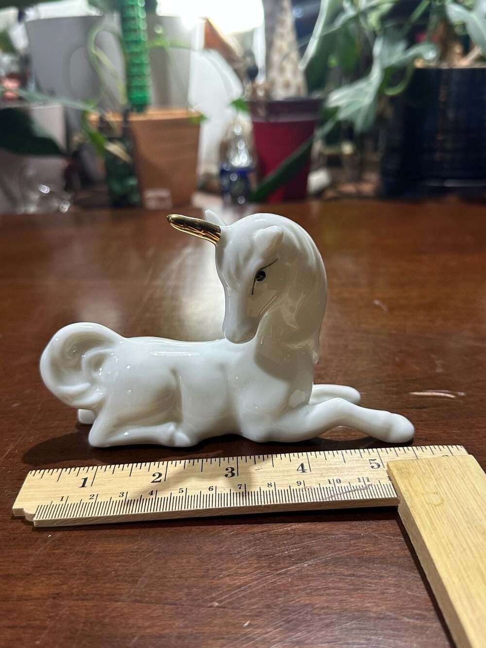 Unbranded White Ceramic Unicorn Figurine